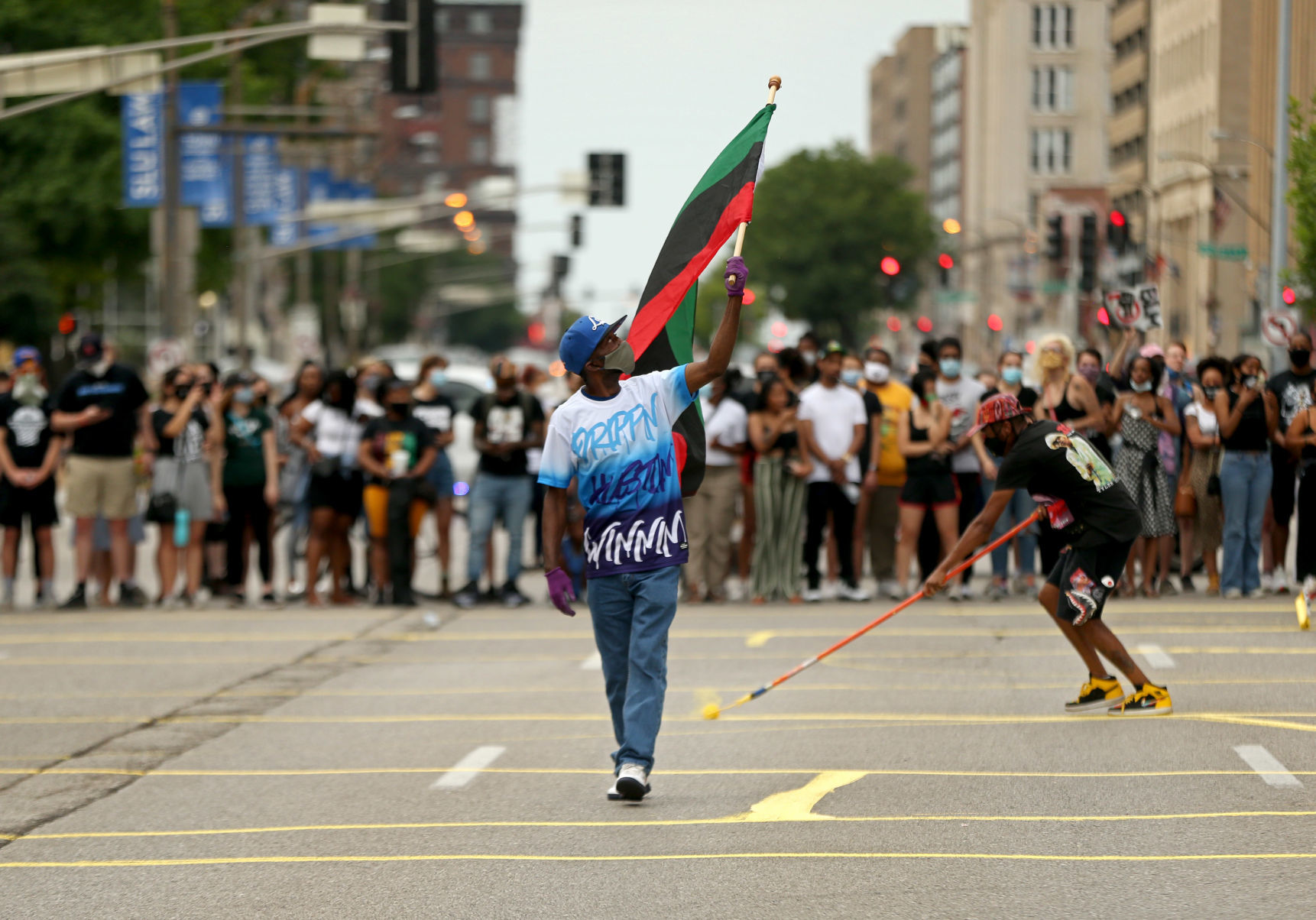 Juneteenth rally in downtown St. Louis